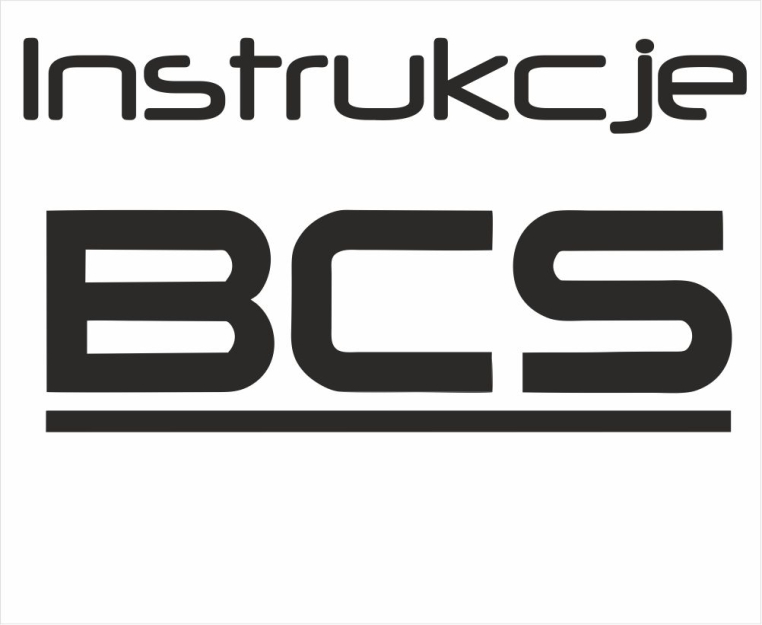 Instrukcje obsługi - BCS