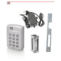 KD-04 - Kompletny, wandaloodporny zestaw kontroli dostępu na jedne drzwi