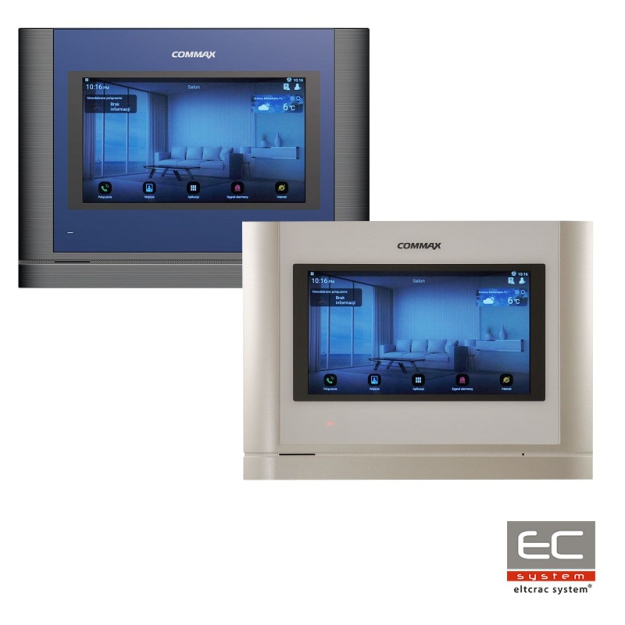CIOT-700ML WHITE / DARK SILVER - IP Monitor 7