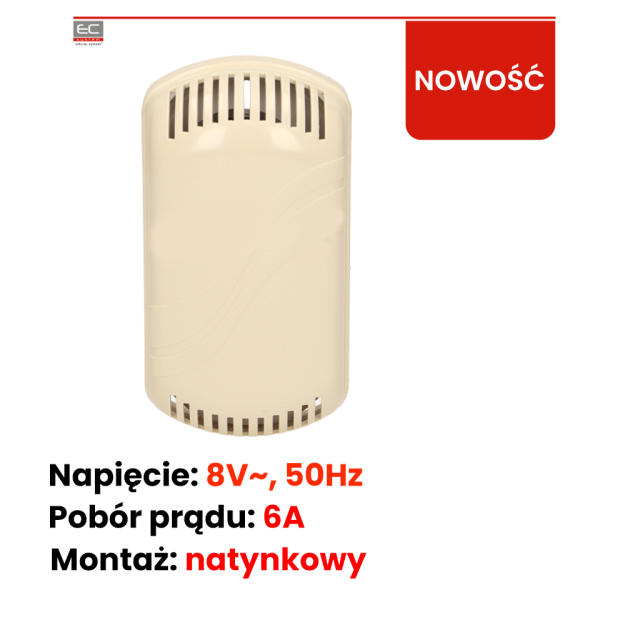 01/C/8V - Dzwonek standard 8V - ORNO