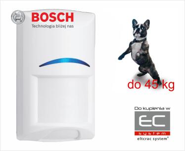 ISC-BDL2-WP12G - Czujka z funkcją odporności na zwierzęta domowe do 45kg - Bosch | ISC-BDL2-WP12G