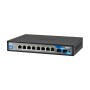 BCS-B-SP08G-2SFP - Switch niezarządzalny 10-portowy gigabitowy - BCS Basic - 2