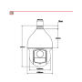 BCS-SDHC4230-II - Kamera kopułkowa obrotowa 2.0 Mpix 4.5~135mm IR 150m PTZ - BCS LINE