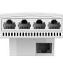 RG-RAP1200(P) - Access Point WiFi 5, do 1267 Mb/s, 5/2.4GHz, 2x2 MU-MIMO, PoE - Reyee