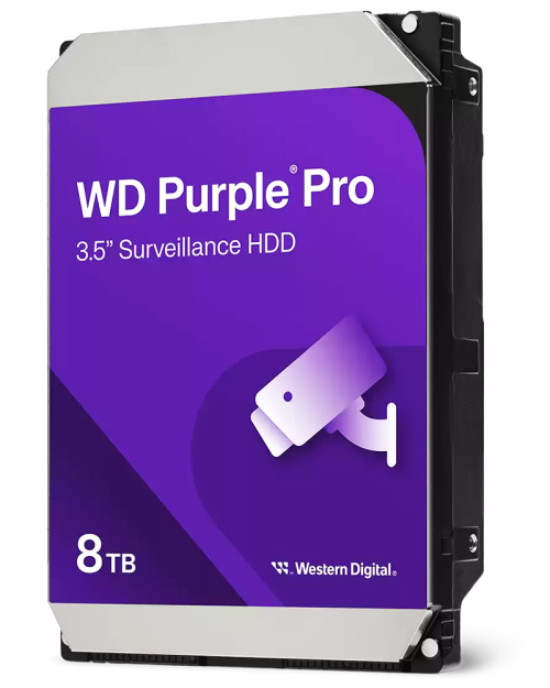WD85PURZ - Dysk twardy HDD 8TB 3,5'' Purple, dedykowany do CCTV - Western Digital | WD85PURZ