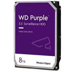 WD84PURZ - Dysk twardy HDD 8TB 3,5'' Purple, dedykowany do CCTV - Western Digital | 718037887906