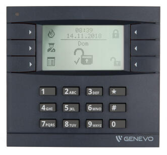 LCD GY-WH - Manipulator graficzny LCD do central PRiMA  - GENEVO | LCD GY-WH