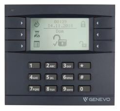 LCD GY-WH - Manipulator graficzny LCD do central PRiMA  - GENEVO | LCD GY-WH