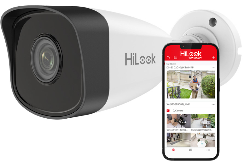 IPC-B120H - Kamera tubowa IP, 2Mpx, 2.8mm, IR30m - Hilook by Hikvision | IPC-B120H