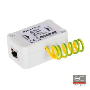 PTF-51-ECO/PoE - Ogranicznik przepięć sieci LAN serii ECO - EWIMAR | 5904041750342