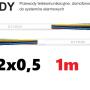 Przewód alarmowy YTDY 2x0,5mm, 200m - Bitner