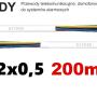 Przewód alarmowy YTDY 2x0,5mm, 200m - Bitner