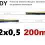Przewód alarmowy YTDY 2x0,5mm, 200m - Bitner - 4