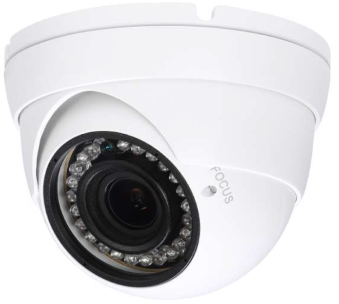 WYCOFANE Z OFERTY - BCS-DMHC4200IR - Kamera kopułkowa 2.0 Mpix HD-CVI 2.7-12mm IR 30m - BCS LINE