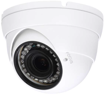 WYCOFANE Z OFERTY - BCS-DMHC4200IR - Kamera kopułkowa 2.0 Mpix HD-CVI 2.7-12mm IR 30m - BCS LINE