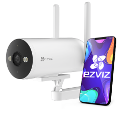 H5 4G - Kamera zewnętrzna 4G/LTE, Światło stroboskopowe, 3Mpx, Audio EZVIZ | H5 4G/LTE