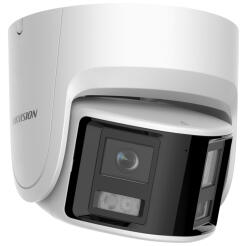 DS-2CD2347G2P-LSU/SL - Kamera panoramiczna IP 4Mpx, 2x 2.8mm, AcuSense, ColorVu, LED 30m - Hikvision | 6931847178932