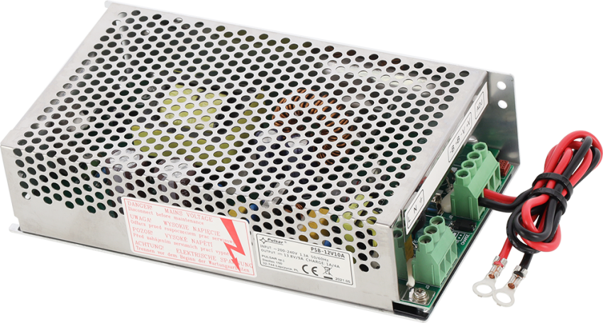 PSB-12V10A - Zasilacz buforowy, impulsowy PSB 13,8/10A do zabudowy - PULSAR | PSB-12V10A