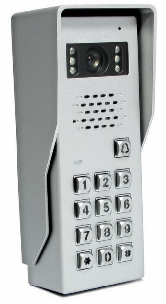 S50D - Panel bramowy 1-rodzinny z kamerą i szyfratorem, natynkowy - Vidos | 5907281202077