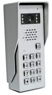 S50D - Panel bramowy 1-rodzinny z kamerą i szyfratorem, natynkowy - Vidos | 5907281202077