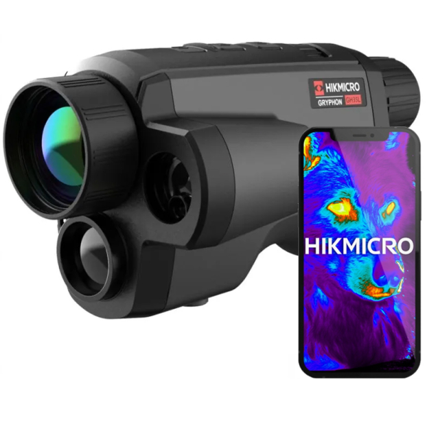 Gryphon HD LRF GQ35L - Termowizor ręczny 3w1, 640x512, 35mm - Hikmicro | 6974004640712