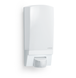 L 1 - Lampy naścienne z czujnikiem ruchu PIR, biały/czarny- STEINEL