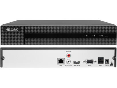 NVR-4CH-5MP - Rejestrator IP 4-kanałowy, do 8Mpx, H.265+, 1xSATA, MD2.0 - HiLook by Hikvision | NVR-4CH-5MP