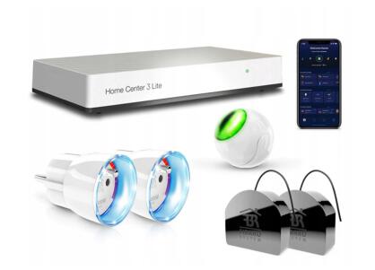 Zestaw Fibaro: HC3L + rolety + gniazdka - FIBARO | 5904035371737