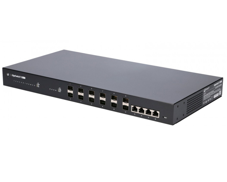 ES-12F - Switch Edge 12x SFP, 1Gbps, zarządzalny - UBIQUITI | 810354023606