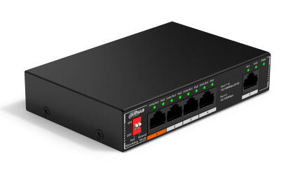 SF1005P - Switch PoE 4+1 10/100Mbps, 60W - Dahua | SF1005P