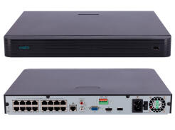 NVR-216S2-P16 - Rejestrator IP 16-kanałowy PoE, do 8Mpx 4K, 2x HDD - Uniarch By Uniview | NVR-216S2-P16