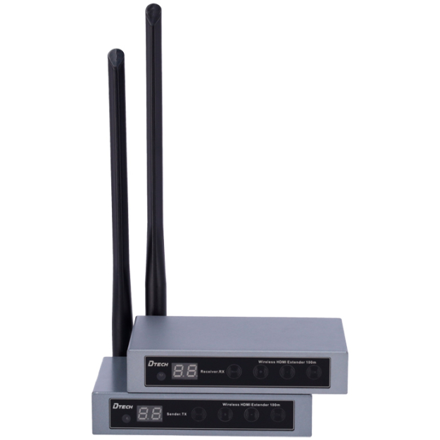 HDMI-EXT100-WIFI - Extender HDMI WiFi, do 1080p, 100m, 60Hz - Aliquam | HDMI-EXT100-WIFI