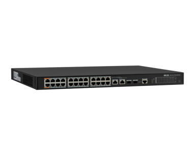 BCS-L-SP2402G-2SFP - Switch zarządzalny PoE, 24x PoE, 2x Uplink / SFP - BCS Line | BCS-L-SP2402G-2SFP