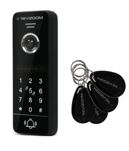 RC-411HD-CK - Stacja bramowa z czytnikiem RFID oraz klawiaturą numeryczną do wideodomofonu, natynkowa, 2Mpx - Revizoom | RC-411HD-CK