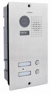 S602 - Panel bramowy 2-rodzinny z kamerą - Vidos | 5907281202251