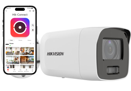 DS-2CD2087G2-LU - Kamera tubowa IP 8Mpx, AcuSense, ColorVu, 2.8mm, LED40m - Hikvision | 6931847132057