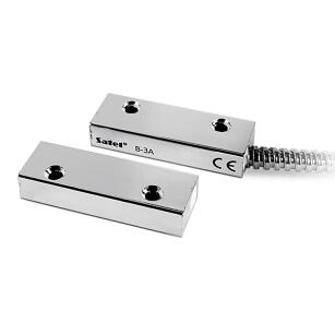 B-3A - Kontaktron magnetyczny boczny (obudowa metalowa, przewody w osłonie) - SATEL | 5905033336223