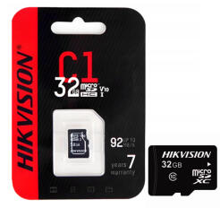 HS-TF-C1/32 - Karta pamięci microSD 32GB, 92Mb/s - Hikvision | HS-TF-C1/32