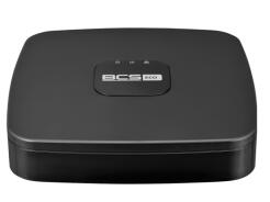 BCS-L-SNVR0801-4KE-8P - Rejestrator IP 8-kanałowy, do 8Mpx, 1 x HDD, PoE - BCS LINE | 5904890700178