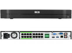BCS-L-NVR1602-A-4K-16P - Rejestrator IP 16- kanałowy, do 32Mpx, 2x HDD, PoE, Ai - BCS LINE | 5904890709195