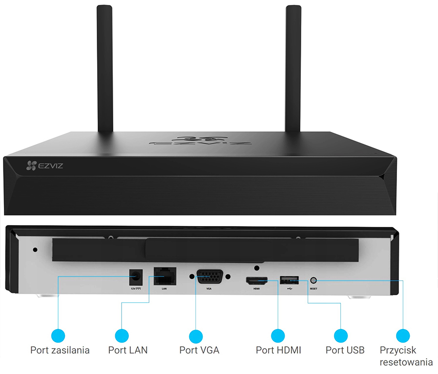 Rejestrator IP WiFi EZVIZ Rejestrator IP WiFi EZVIZ
