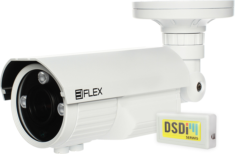 HSCS772812HIR3G DSDI - Kamera tubowa 2.0 Mpx 1080P HD-CVI 2.8-12mm IR 60m w technologii DSDI - EIFLEX