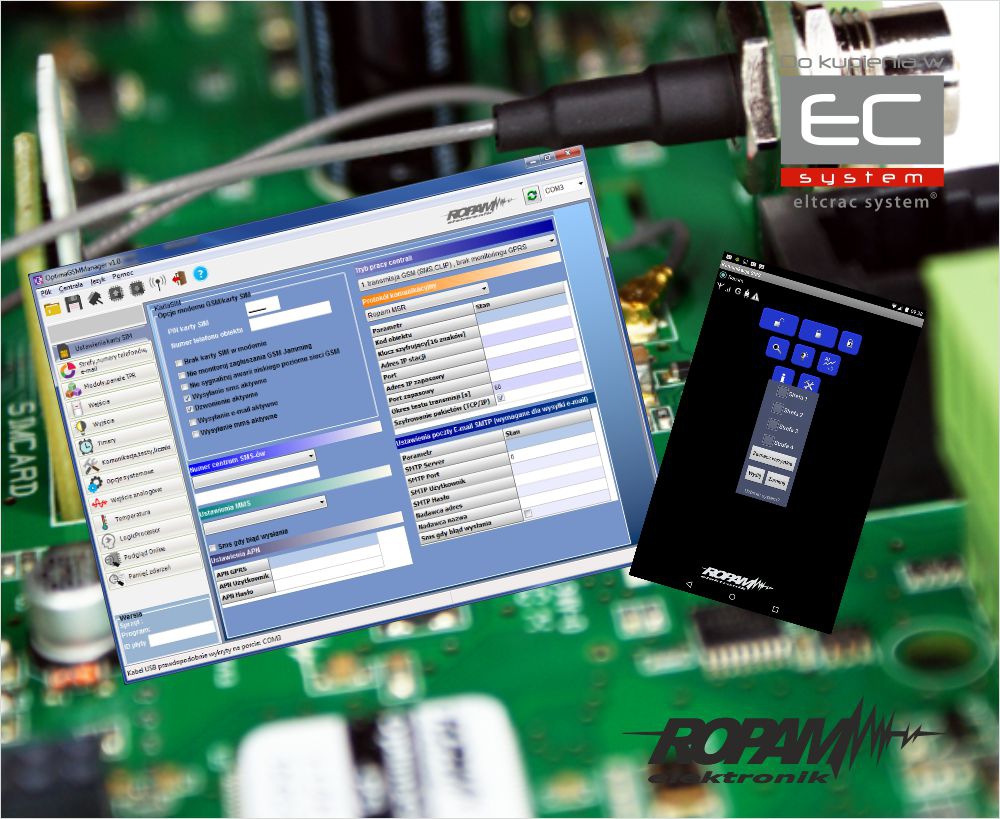 RopamDroid i OptimaGSM menager RopamDroid i OptimaGSM menager