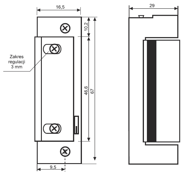 Wymiary 1400RF Wymiary 1400RF