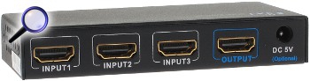 HDMI-SW-3/1P - Przełącznik HDMI - Delta