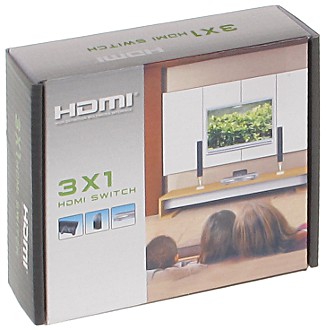 HDMI-SW-3/1P - Przełącznik HDMI - Delta HDMI-SW-3/1P - Przełącznik HDMI - Delta