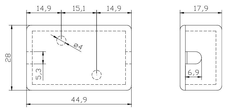 EPM-31 - Mini wzmacniacz PWM dla LED - Enterius EPM-31 - Mini wzmacniacz PWM dla LED - Enterius