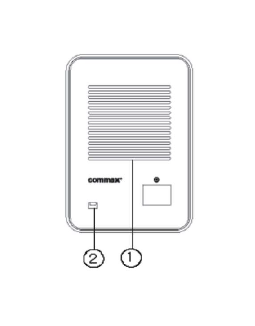 Stacja podrzędna - Commax Stacja podrzędna - Commax