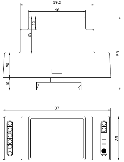 EC-133MB - Sterownik MODBUS dla oświetlenia LED - Enterius EC-133MB - Sterownik MODBUS dla oświetlenia LED - Enterius