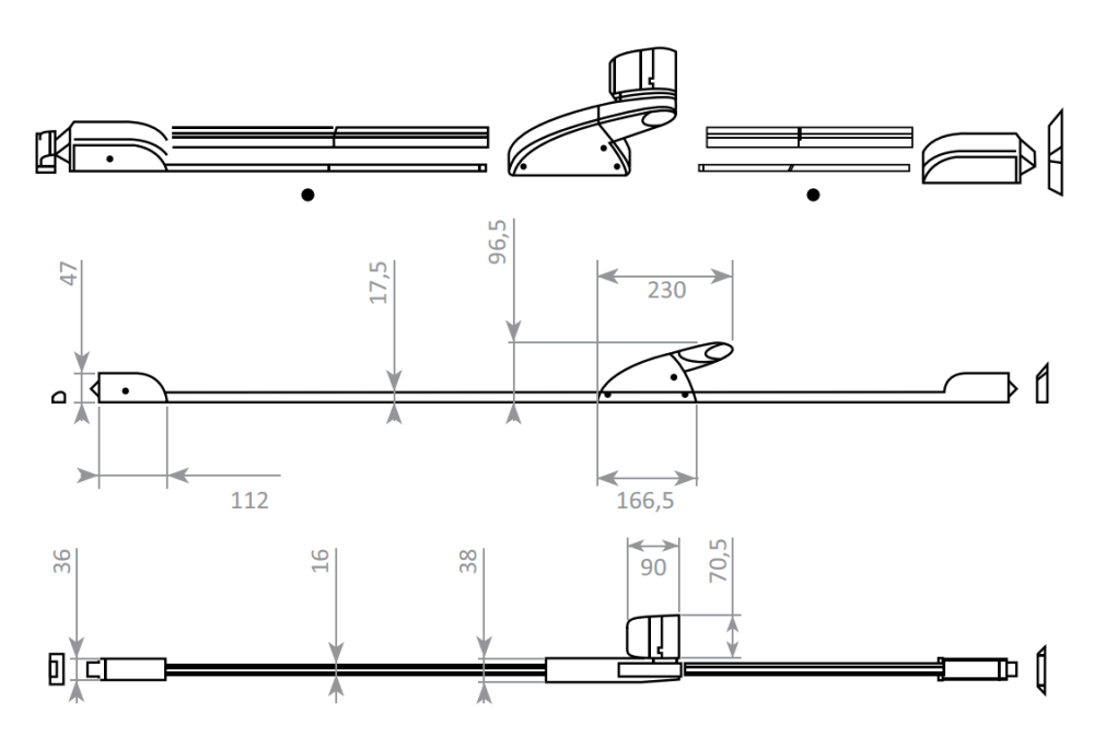 Wymiary RYGLOWANIE 2PKT - AFG Wymiary RYGLOWANIE 2PKT - AFG